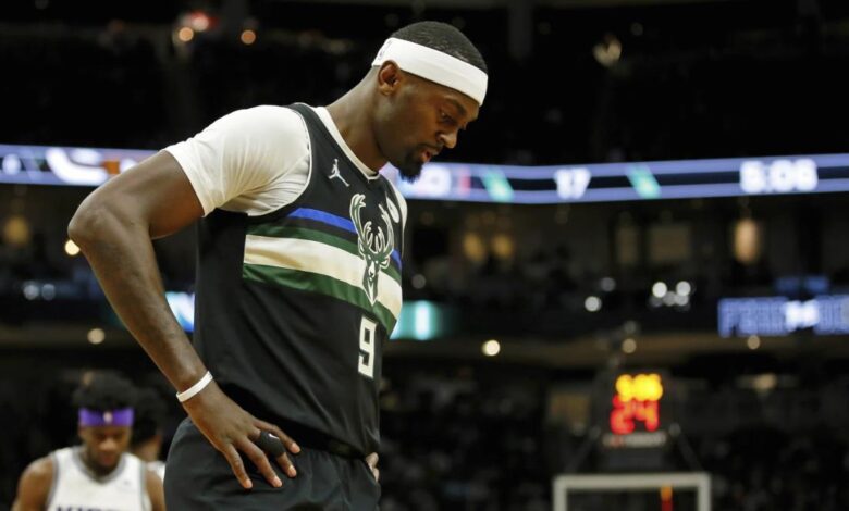 Bobby Portis Jr. during a Milwaukee Bucks game