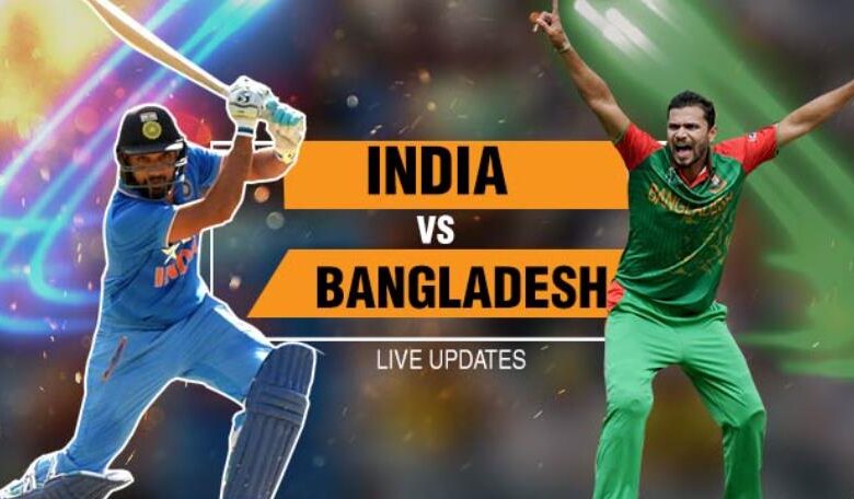 India vs Bangladesh cricket match